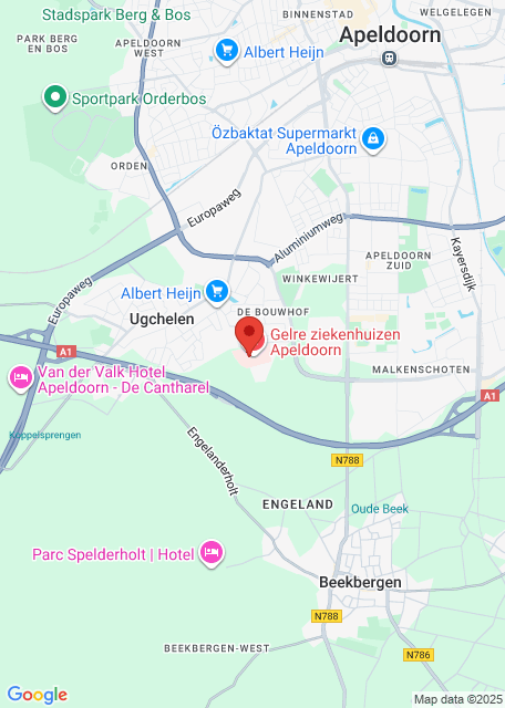 Google maps afbeelding voor Spoedplein Apeldoorn