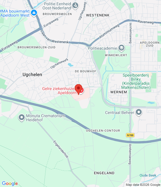 Google maps afbeelding voor Spoedplein Apeldoorn