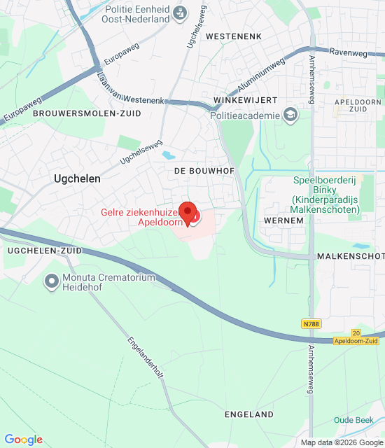 Google maps afbeelding voor Spoedplein Apeldoorn