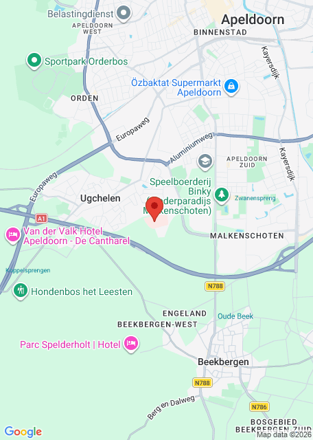 Google maps afbeelding voor Spoedplein Apeldoorn